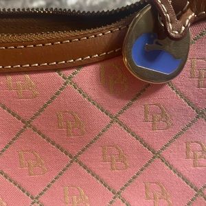 Authentic Dooney and Bourke. Canvas gently used leather still like new
